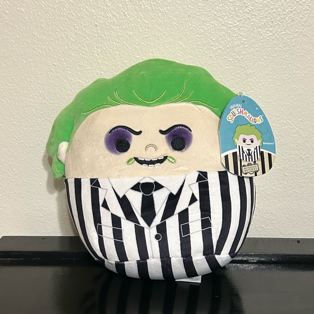 Jazwares Beetle Juice Original Squishmallows‎ Plush Toy NEW with Tags